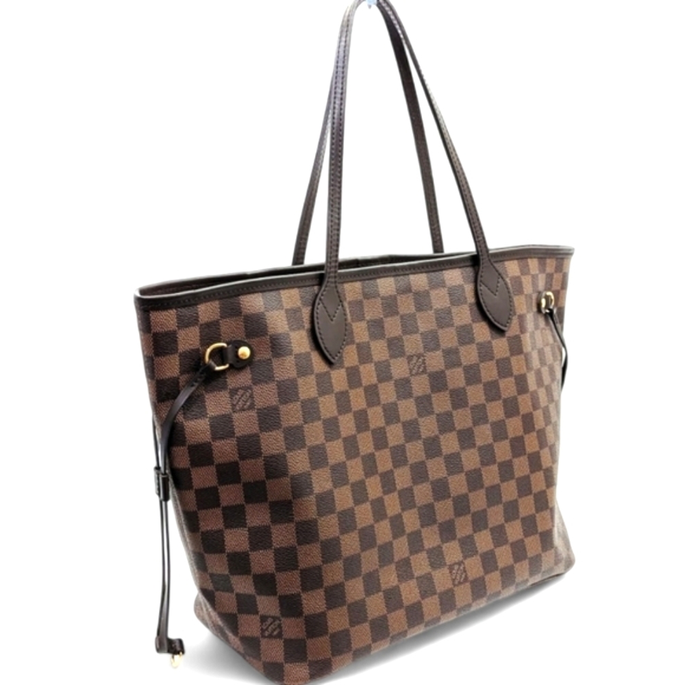 ✨️Authentic Louis Vuitton Neverfull MM Damier Ebene Bag - Picture 6 of 16